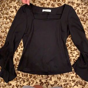 Amanda uprichard top with fun sleeves